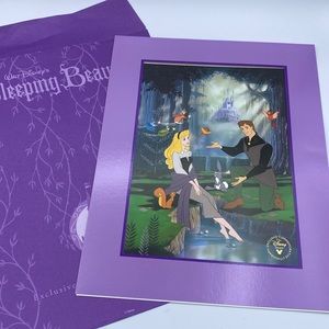 Sleeping Beauty Disney Lithograph 11x14 Print